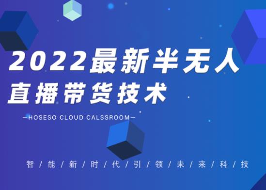 2022最新抖音半无人直播带货技术及卡直播广场玩法，价值699元-主题库网创