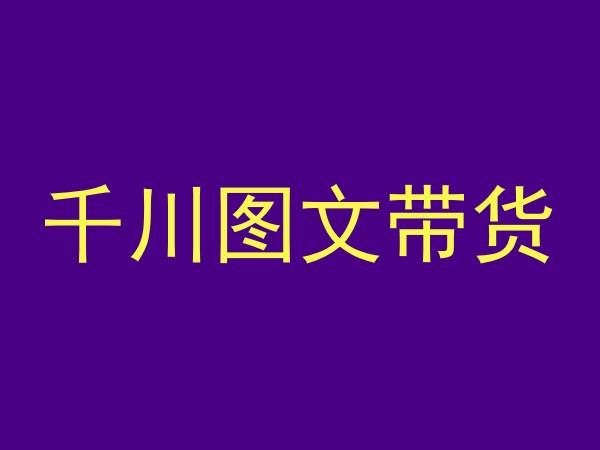 千川图文带货，测品+认知+实操+学员问题，抖音千川教程投放教程-主题库网创