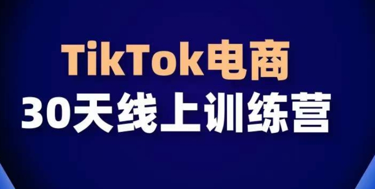 TikTok电商带货30天线上课，不可错过的全球流量洼地！-主题库网创