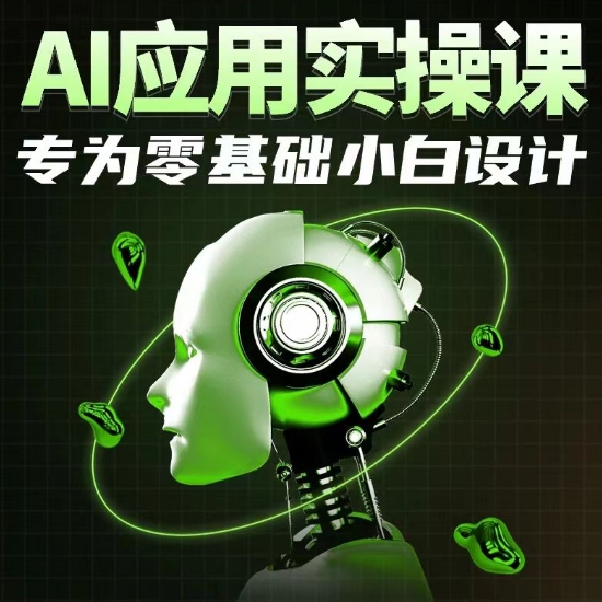 AI应用实操课，专为零基础小白设计-主题库网创