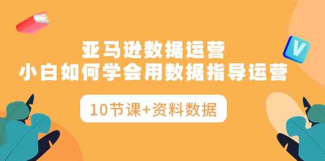 （10158期）亚马逊数据运营，小白如何学会用数据指导运营（10节课+资料数据）-主题库网创