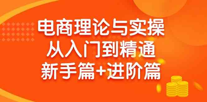 （9576期）电商理论与实操从入门到精通 新手篇+进阶篇-主题库网创