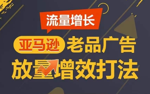 流量增长 亚马逊老品广告放量增效打法，短期内广告销量翻倍-主题库网创