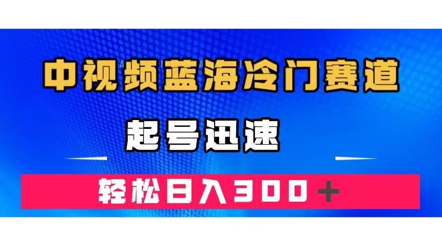 中视频蓝海冷门赛道，韩国视频奇闻解说，起号迅速，日入300＋-主题库网创